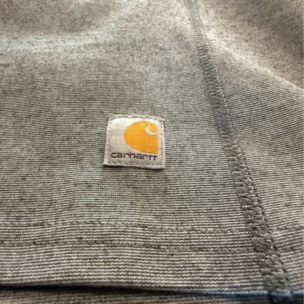 Carhartt Force medium Gray Long Sleeve Shirt - Picture 2 of 6